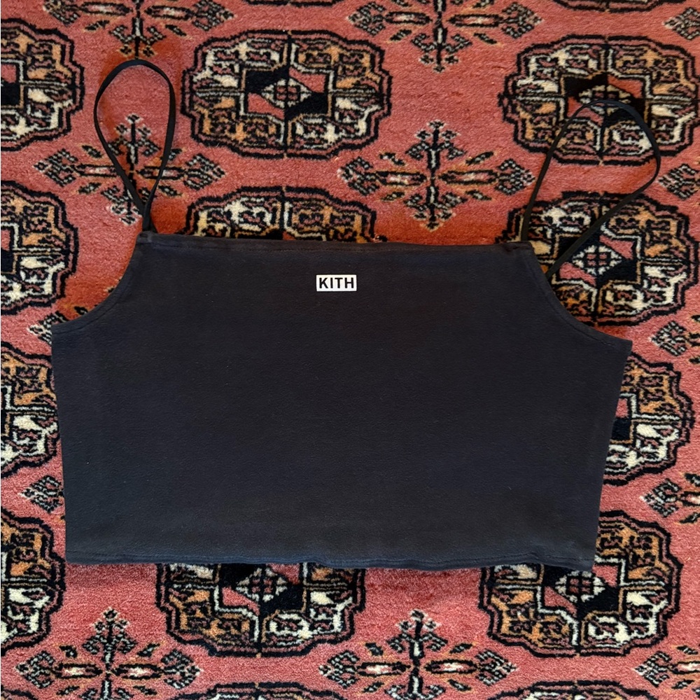 KITH Box Logo Black Tank Top